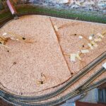 Die Kabel für die Beleuchtung sind verlegt