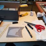 Am 'Küchentisch' wird gewerkt