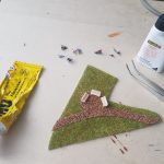 Die ersten Bänke stehen schon