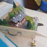 In meiner 'Werkstatt' (Küchentisch)