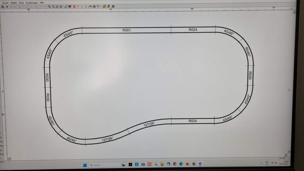 SCARM für Kofferbahn - Z SHORTY - Santa Fe