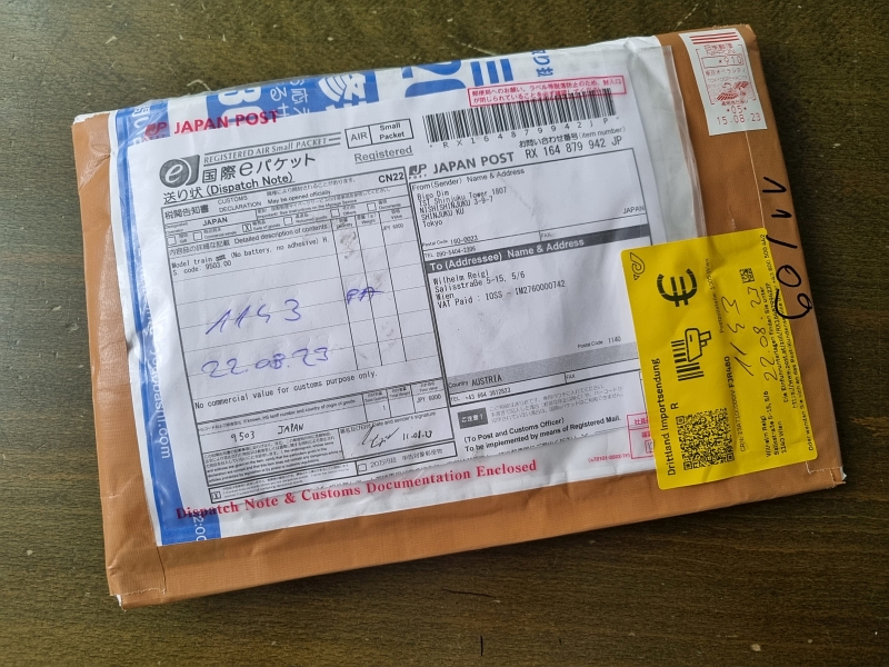 Post aus Japan