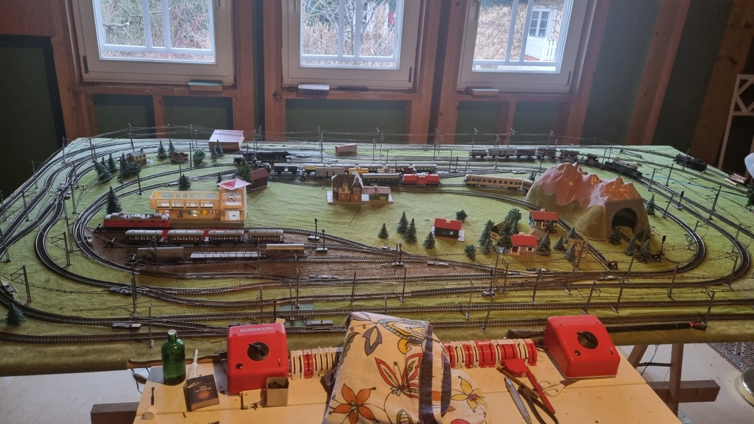 KLEINBAHN-Paradies am Dachboden meiner Schwester