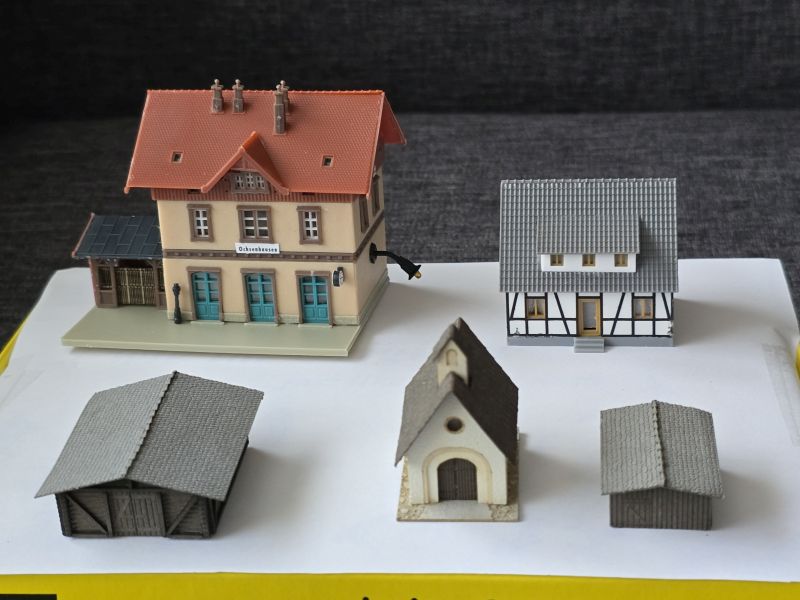 Alle Gebäude für den 'Grünen Koffer'